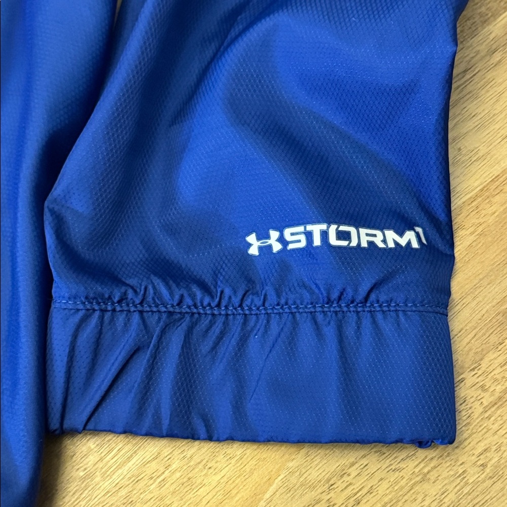 Under Armour Storm Boys Royal Blue and Charcoal Jacket - Size YXL - Picture 5 of 7